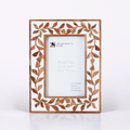 Wood Resin Inlay Botanical Photo Frame Alhambra 4x6 5x7