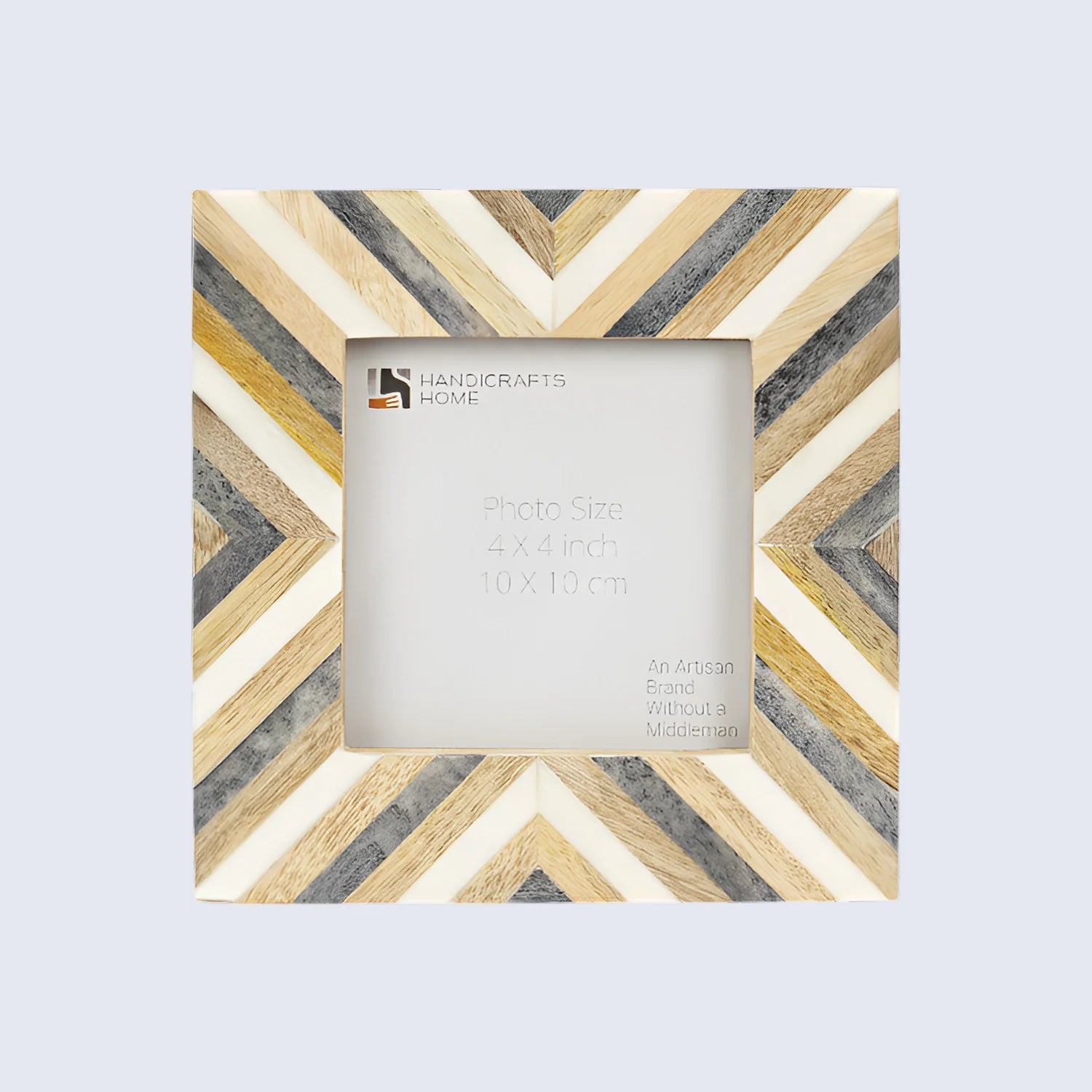 Baby Picture Frames Hypno Daze Collection Wood & Resin Inlay - 4" x 4"