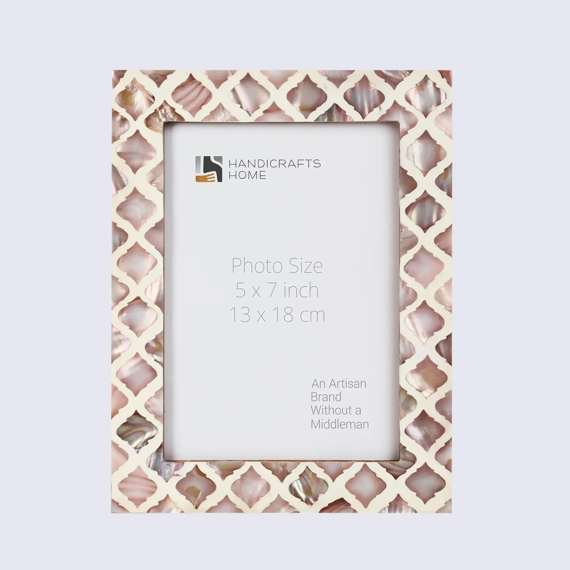 Picture Frame Moor Fire Pattern Collection Mother of Pearl Resin Inlay Multi Color in 3 sizes
