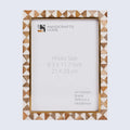 Poster Frame Halo Ivory Wood & Resin Inlay Make to Order 8.3X11.7