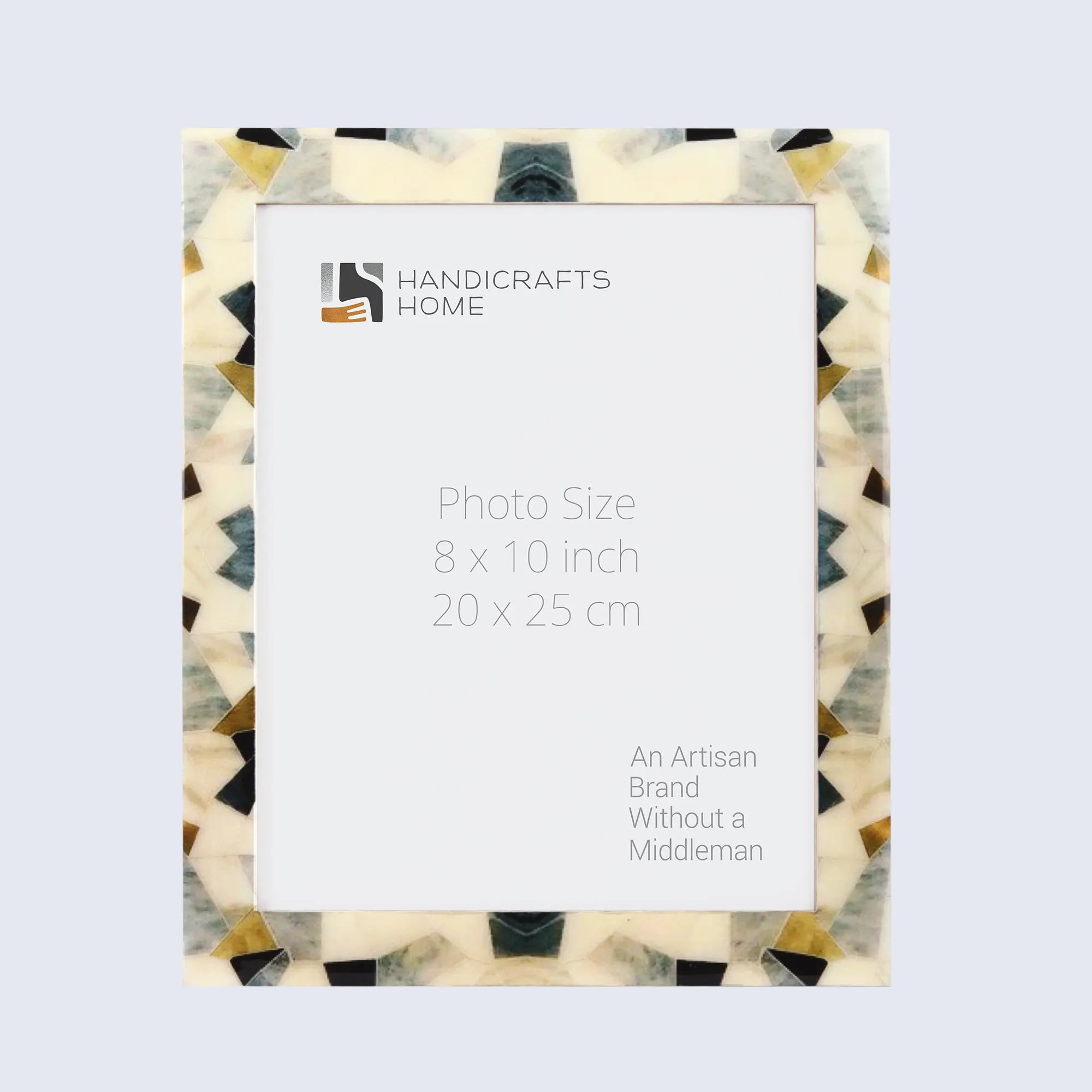 Picture Frame Pearlescent Prism Collection Mother of Pearl Multi – 3 Sizes