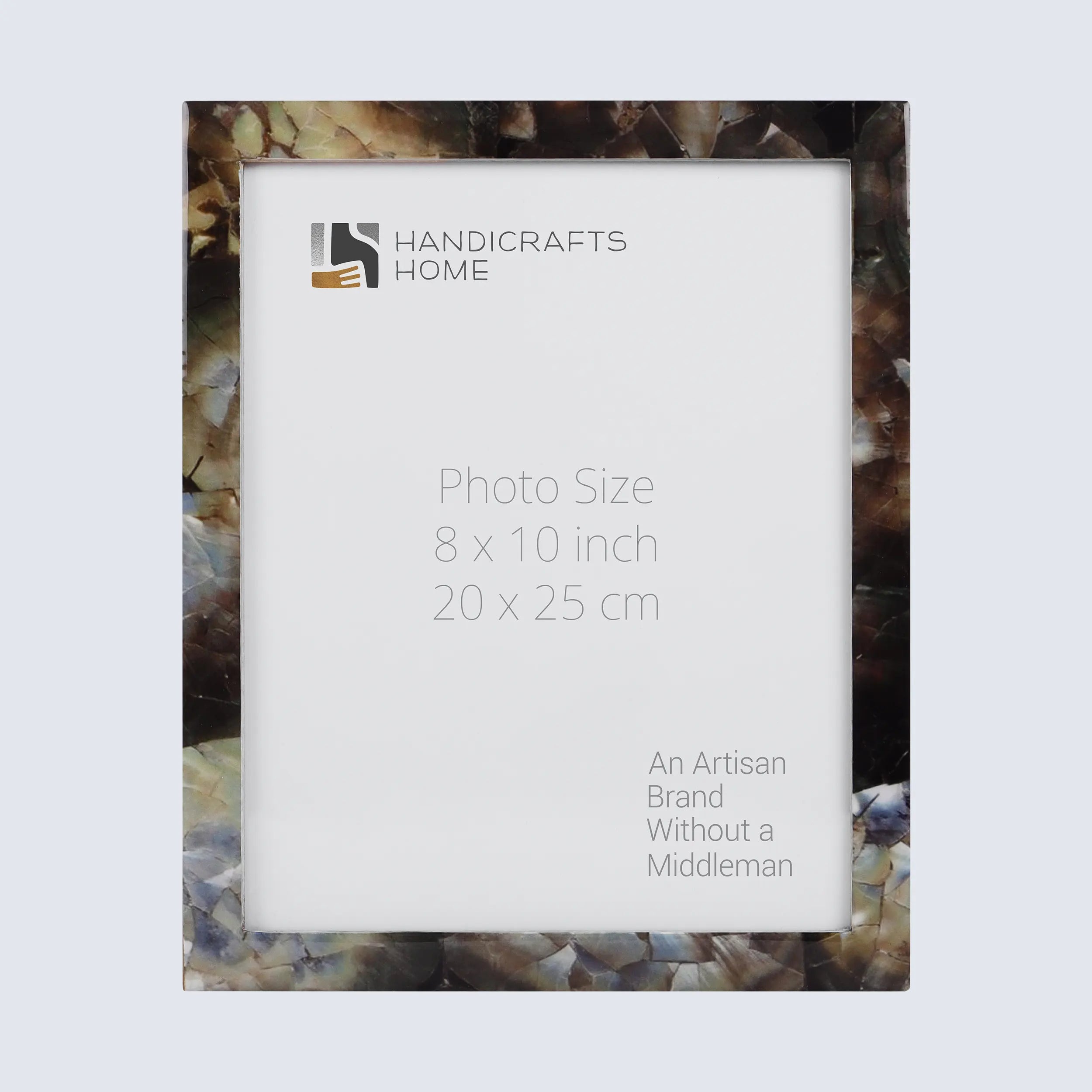Picture Frame Rare Earth Infinity Collection Resin Inlay Multi – 3 Sizes