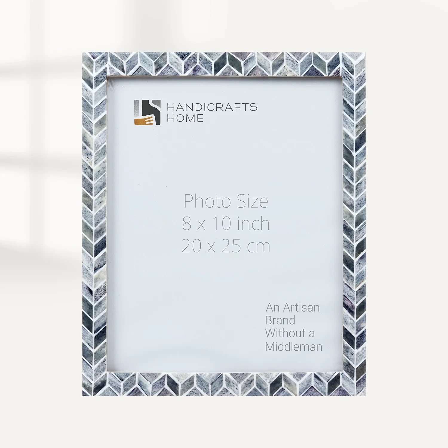 Grey Bone Inlay Picture Frame Arctic Smoke Col. 4x6 5x7 8x10