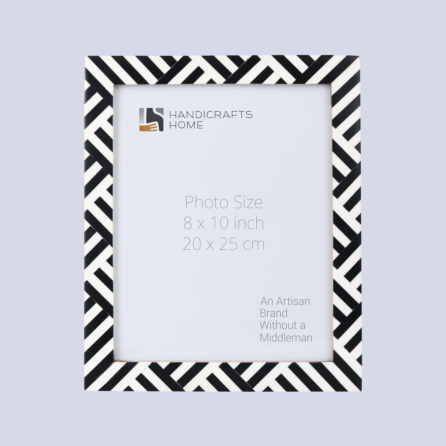 Picture Frame Avant Coco Collection Resin Inlay Black & White – 4x6, 5x7 & 8x10"