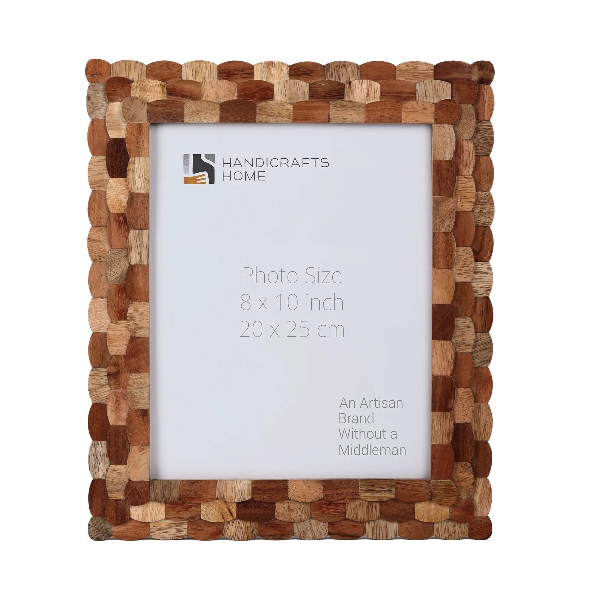 Picture Frame Artisan Hive Collection Wood Beige & Brown – 3 Sizes