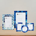 Dreamy Blue Clouds Picture Frames Set - Combo Pack of 5