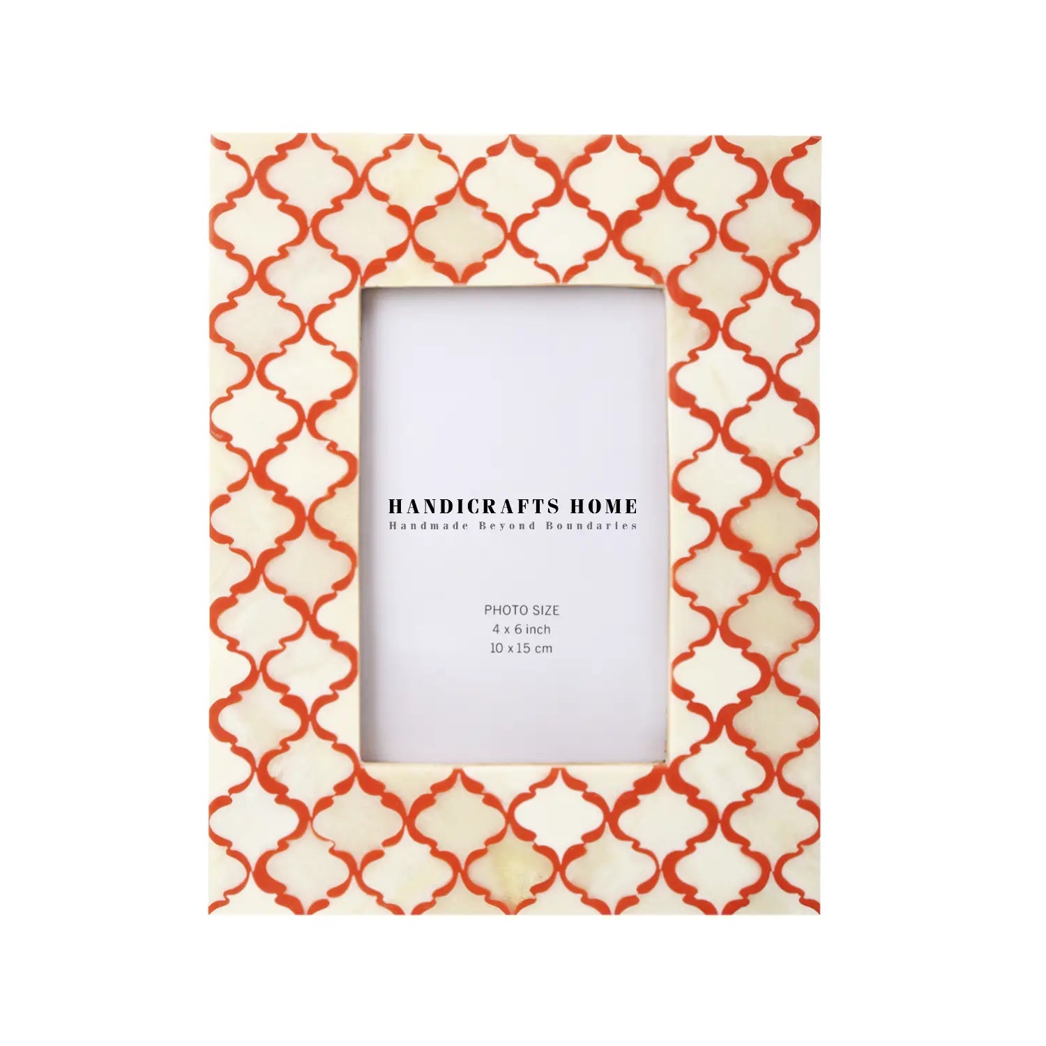 picture-frame-moroccan-pattern-white-red-4x6-5x7