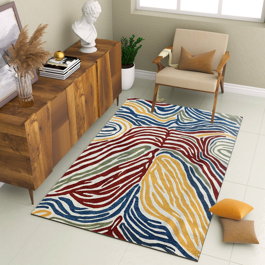 Premium Hand-Tufted Rug Made of 100% Wool  - Savanna - 6x9 Feet