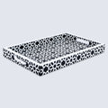 Decorative Tray 17"x11" 12"x12" Shiraz Ottoman Coffee Table