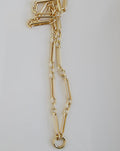 Figaro Charm Holder Necklace - Clicker Clasp - add charms